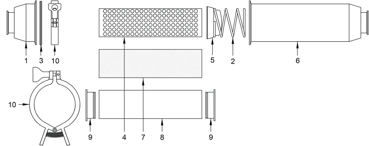 Inline Strainer